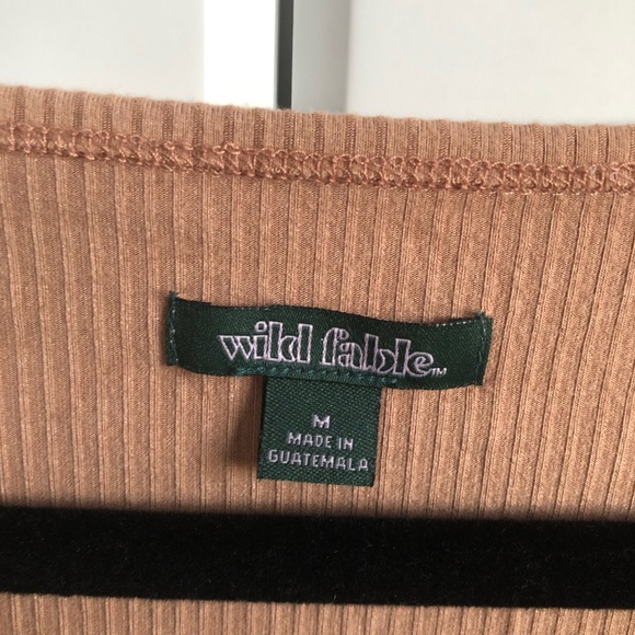 Wild Fable Ribbed Crop Top - Picture 2 of 3